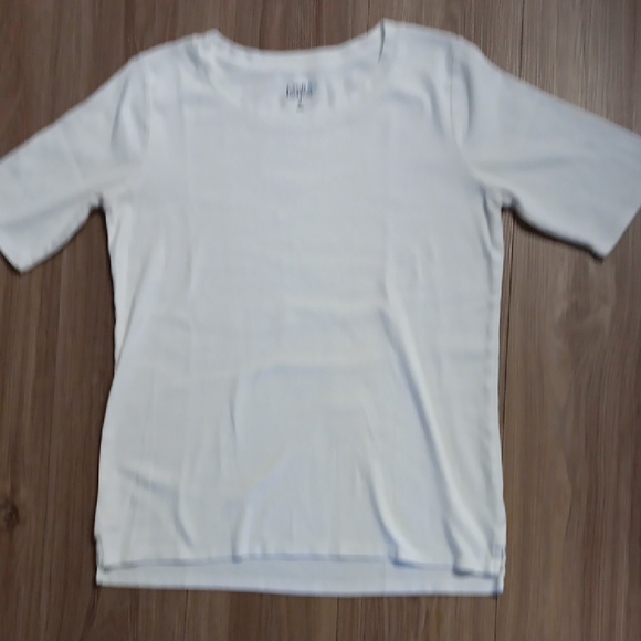 croft & barrow Tops - croft & barrow White Short Sleeve Tee